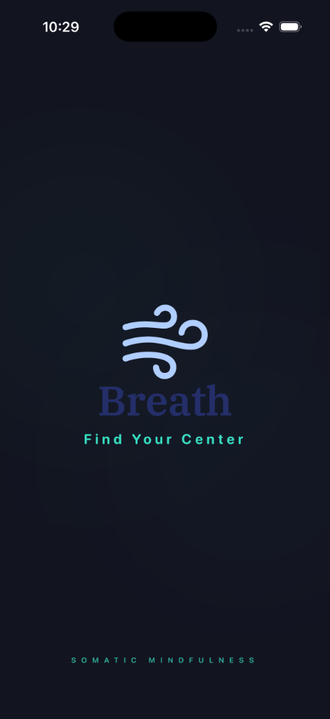 Breath App Splash Screen